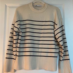 Zara striped sweater never worn